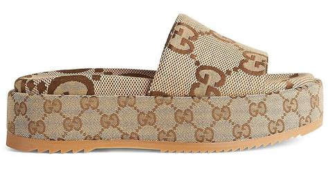 angelina maxi gg slide sandals